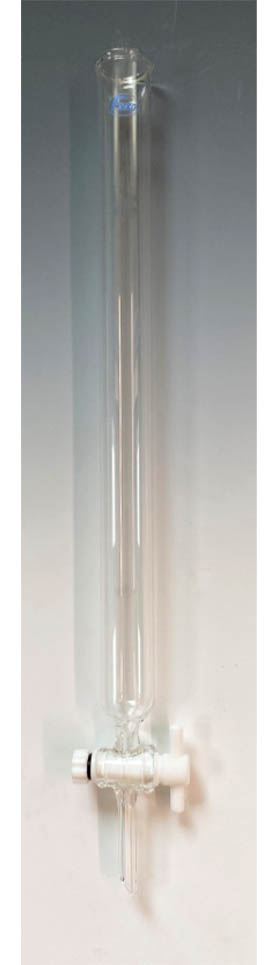 クライミング クロマト管(フィルター無・テフロンコック付) 70×L1000 CL0154-07-30